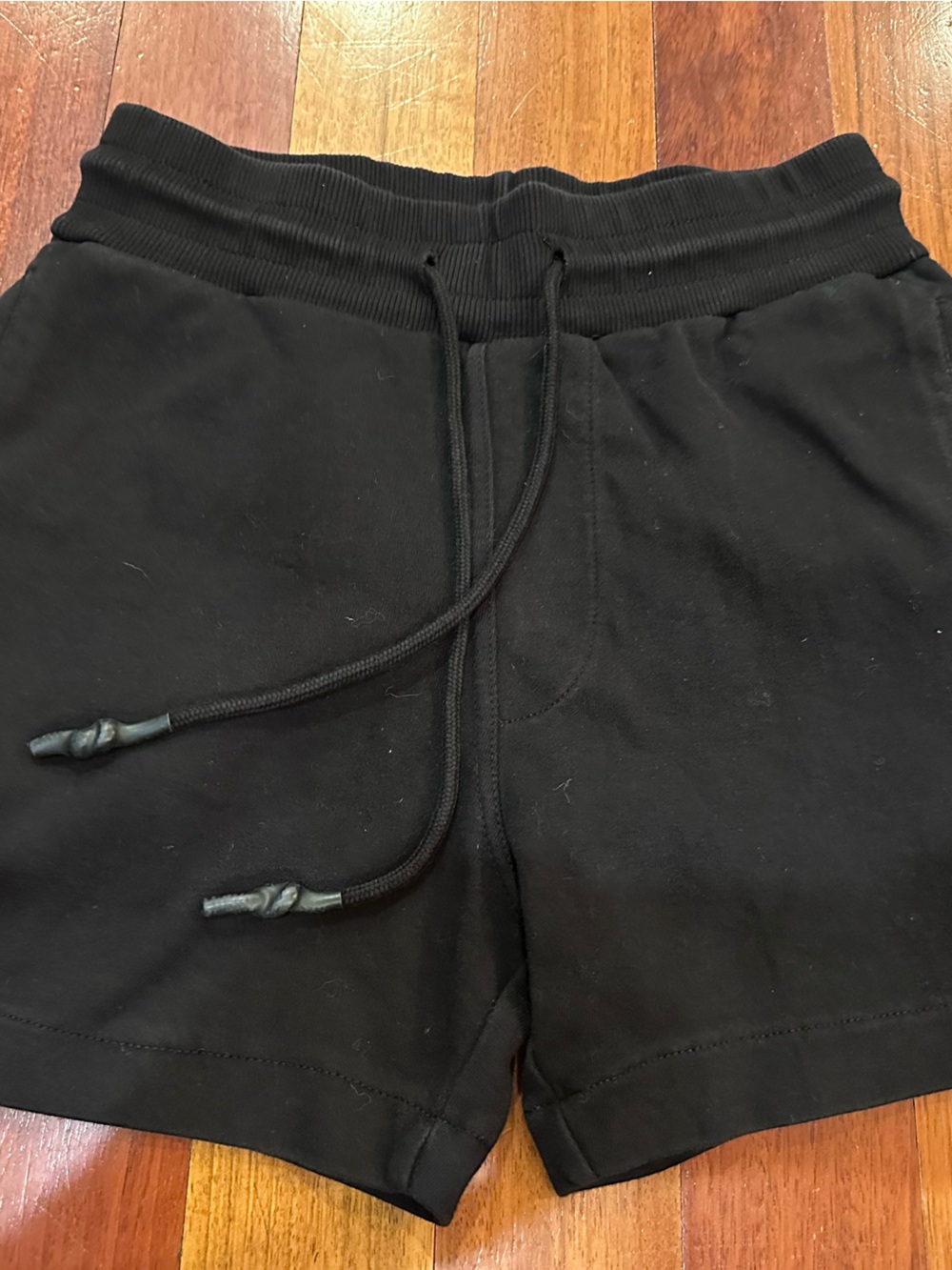 YoungLA Black Athletic Drawstring Shorts